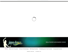 Tablet Screenshot of jayadance.com